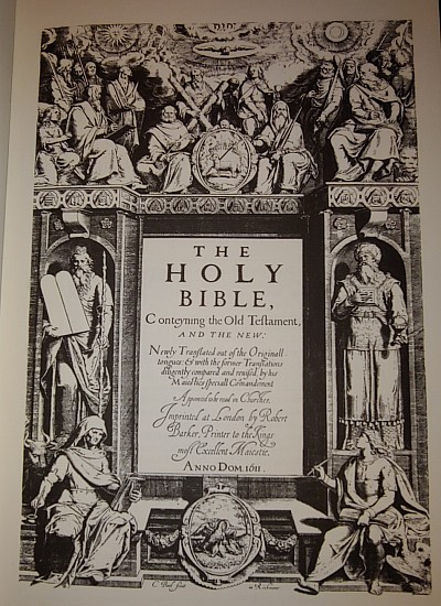 KJV 1611 Page with original spelling.